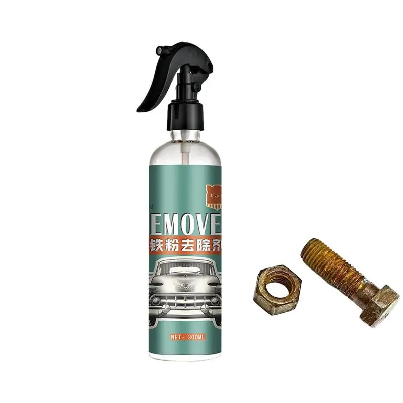 

Rust Remover Spray For Metal 300ml Multifuntional Rust Remover For Metal Efficient Rust Dissolver Effective Iron Powder Remover