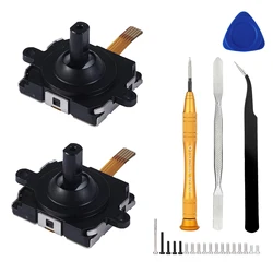 Enhanced Thumbstick Repair Kit for VR Controllers - Includes 3D Analog Joysticks and T5 Screwdrivers (2 joystick kit)
