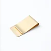 Metal Stainless Steel Money Clips Folder Stripe Print Silver Cash Clamp Holder Wallet Slim Card ID Money Clips Men Women 2