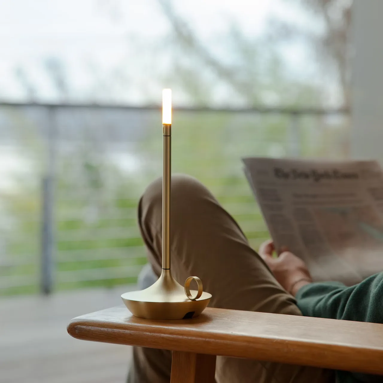 Lampa do sypialni stołowy z akumulatorem bezprzewodowa lampa dotykowa świeca kempingowa kreatywna lampa USB-C lampka biurkowa