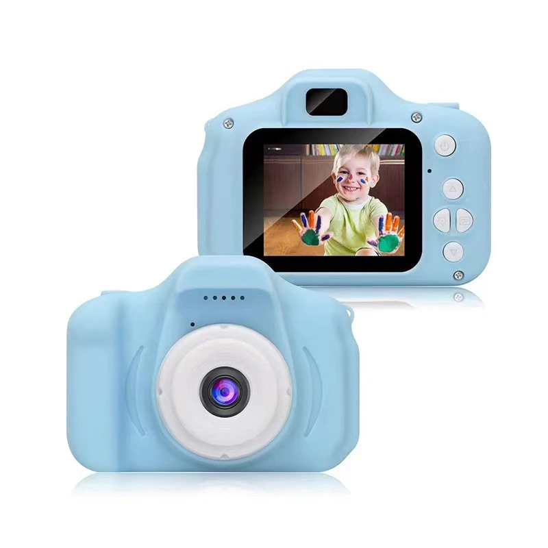 Mini macchina fotografica per bambini giocattolo videocamera Life Record  videocamera per bambini fotocamera digitale supporta 32GB/64GB scheda di