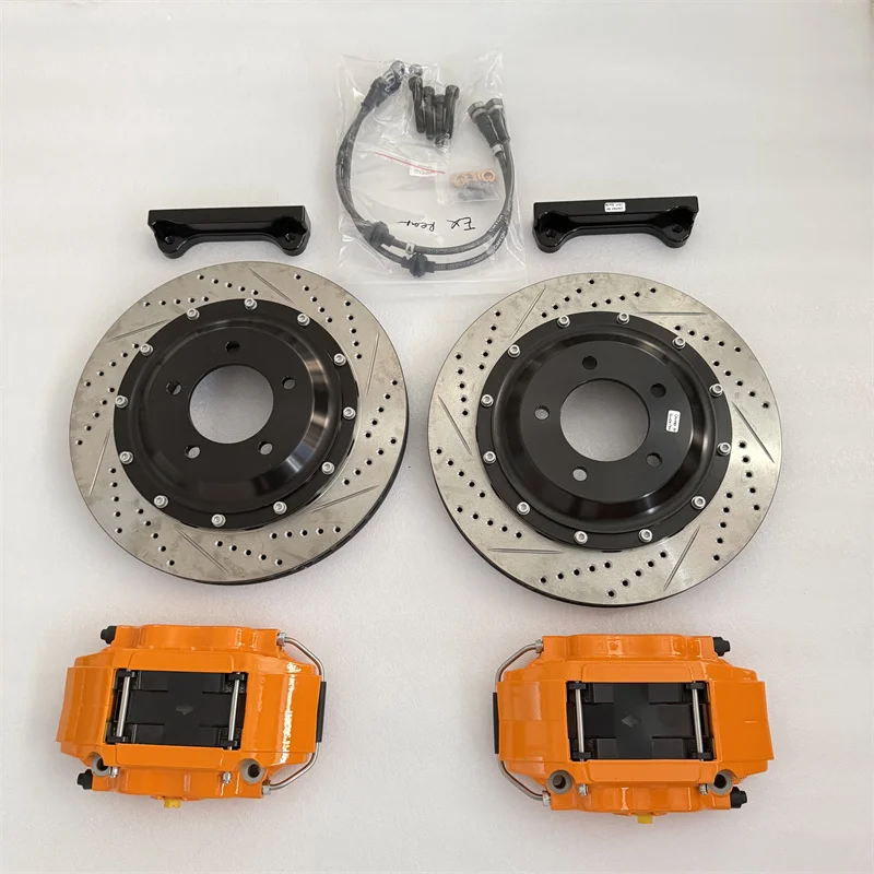 Jekit Car 4 Pot 7600 Brake Kit 300x24 Rotor for CIVIC Rim 16