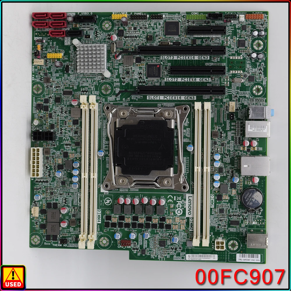 

100% Working Test For ThinkStation P410 Vancouver MB Intel LGA-2011 W10 Motherboard 00FC907