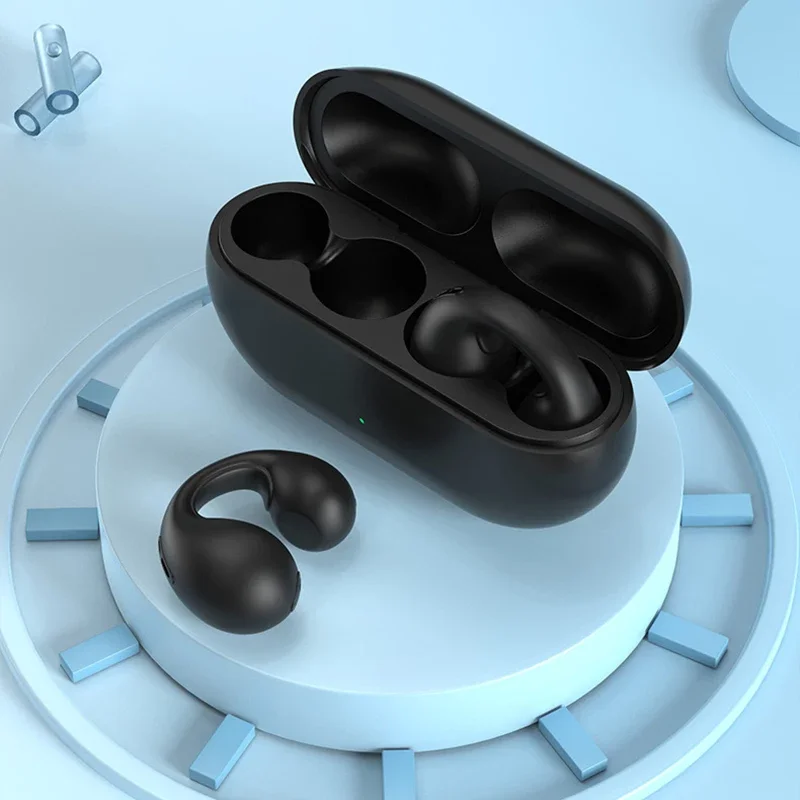 Cuffie Auricolari Sportivi Auricolari Bluetooth Wireless Tws Gancio Per L'Orecchio Conduzione Ossea Per Ambie Sound Earcuffs 1:1 Upgrade Pro Earrin