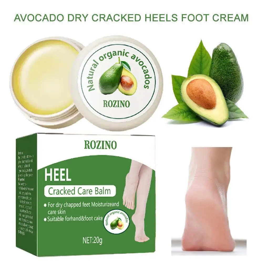 

Avocado Foot Cream Anti Drying Cracking Corn Callus Dead Skin Remover Foot Moisturizer For Dry Feet Hand Chapping Cream SkinCare