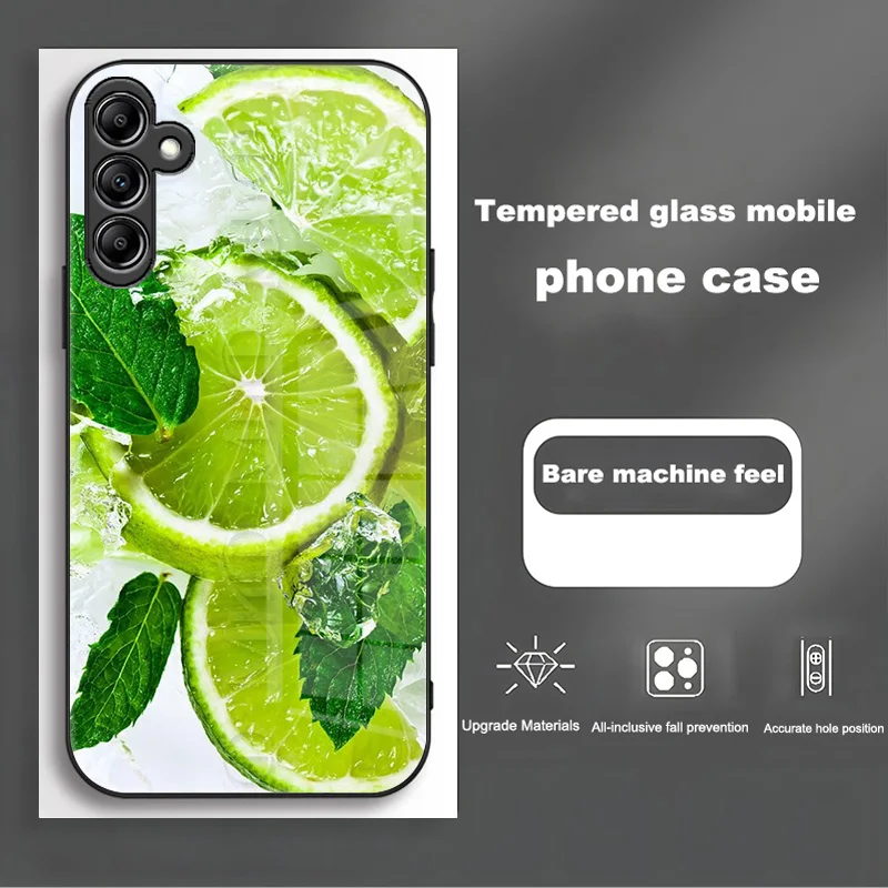 Luxury Tempered Glass Hard Back Bumper Case - Enhanced Protection & Sleek Design
