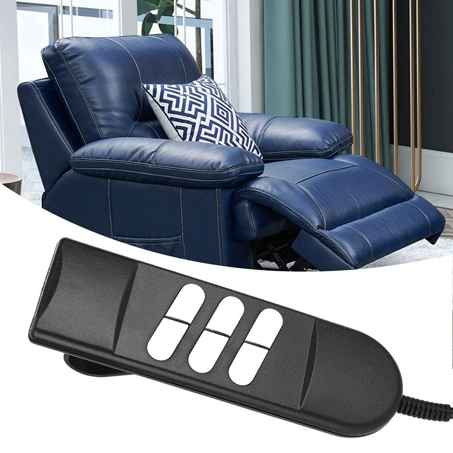 Electric Recliner Chairs Controller 6 Button 5 Pins Hand Switch Home Appliance Adjustable Bed Lift Chairs Recliners recliner chair controller