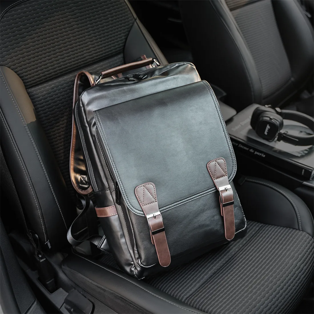 Vintage Men's Backpack Large Capacity Casual Outdoor Travel Laptop Bag