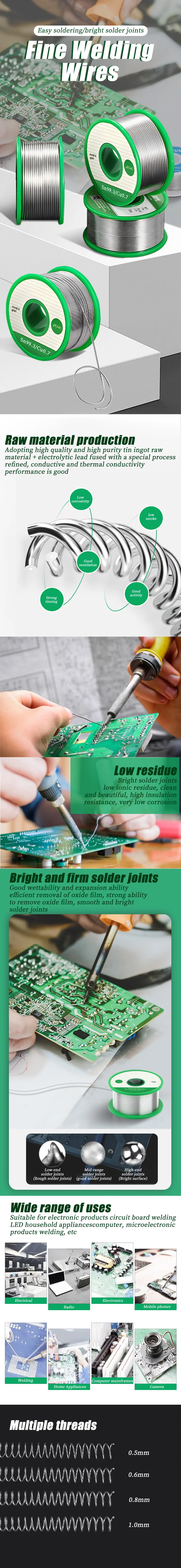 estaño para soldar sin plomo