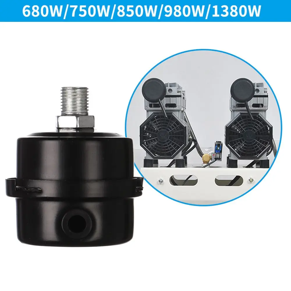 Air Compressor Filter Metal Air Compressor Intake Filter Squelch Muffler Air Filter 1/2 '' 5/8 "3/4 '' Thread M12 Compressor Spare Parts