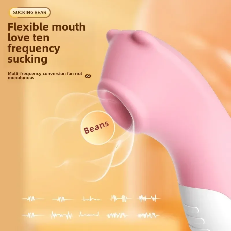 Pink Female Clitoral Sucker Vibrator Vagina Suck for Women Oral Vacuum Stimulator Massager Masturbator Adults Sex Toys Products