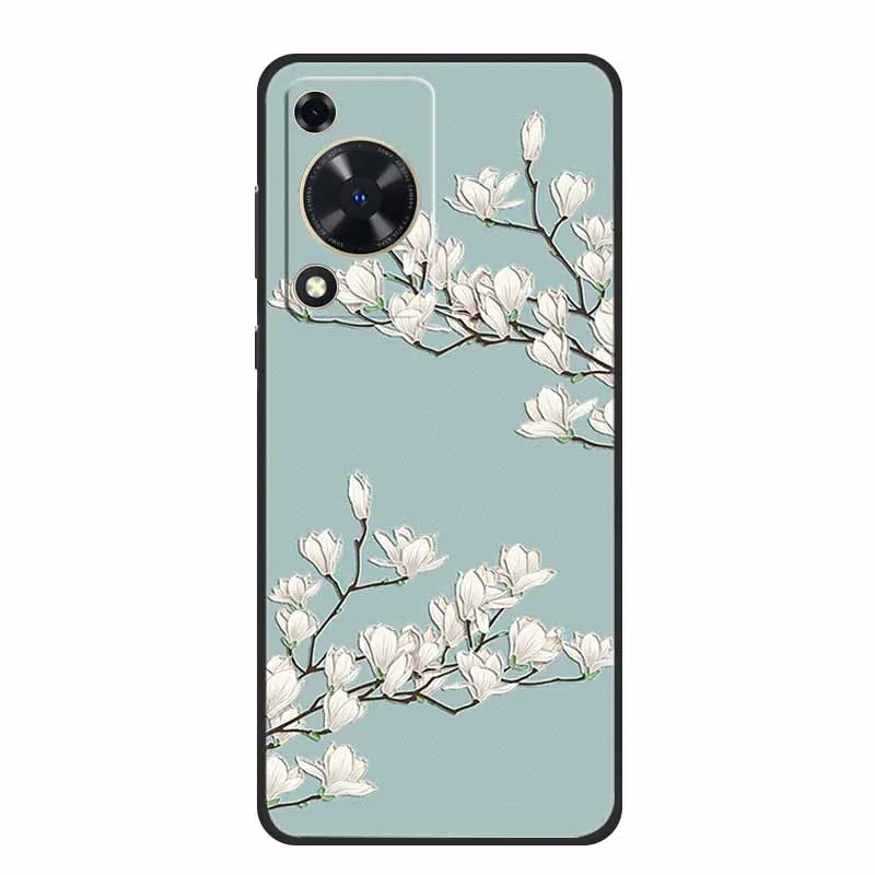 Embossed 3D Shockproof Silicone Phone Case - Soft Protective Cover