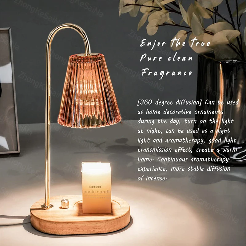 Candle Warmer Lamp No Flame Electric Candle Wax Melting Lamp, Dimmable  Brightness Candle Melter for Home Decoration - China Table Lamp, Moden  Table Lamp