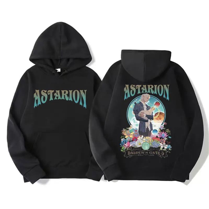 

Limited Astarion высокий эльф белые ворота 3 графика с капюшоном мужская женская Мода Готическая Толстовка винтажный пуловер свитшот уличная одежда