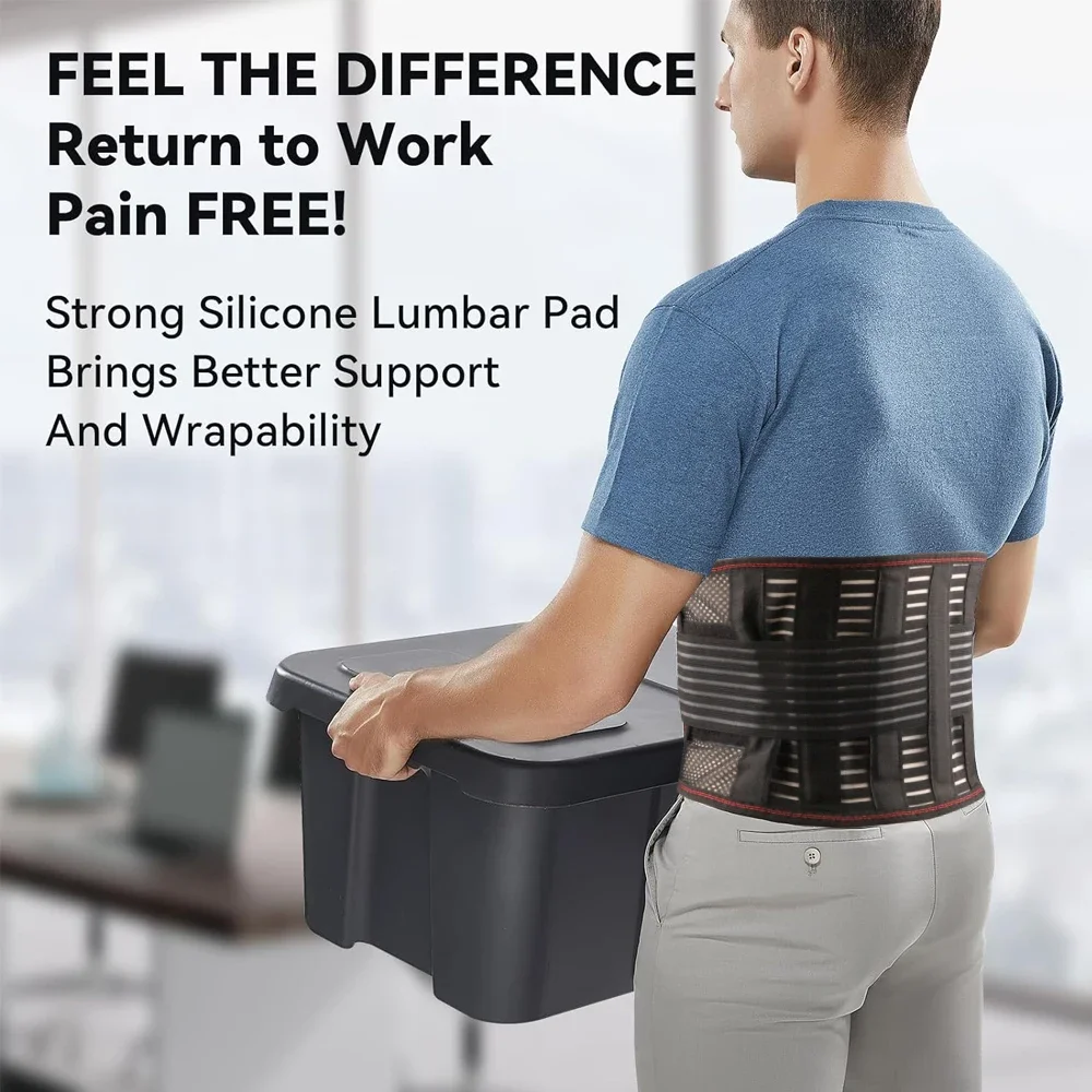 Medical Back Brace Waist Trainer Belt Spine Support Men Women Breathable Lumbar Corset Orthopedic Faja Lumbar Hombre Gym Belts