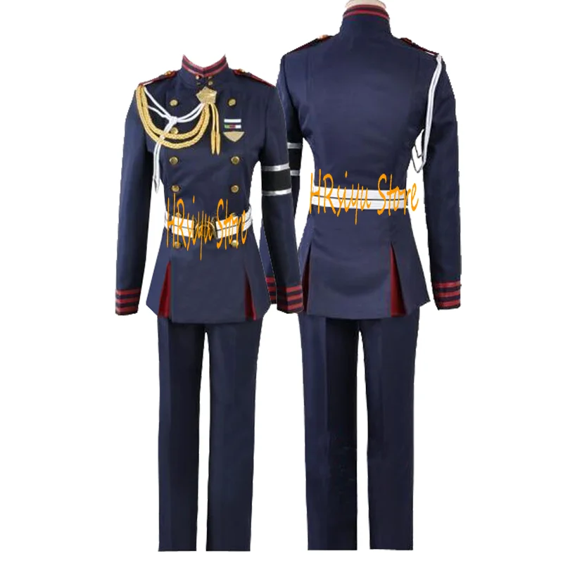

Anime Seraph Of The End Owari No Serafu Guren Ichinose Cosplay Costume Military Uniform Outfit