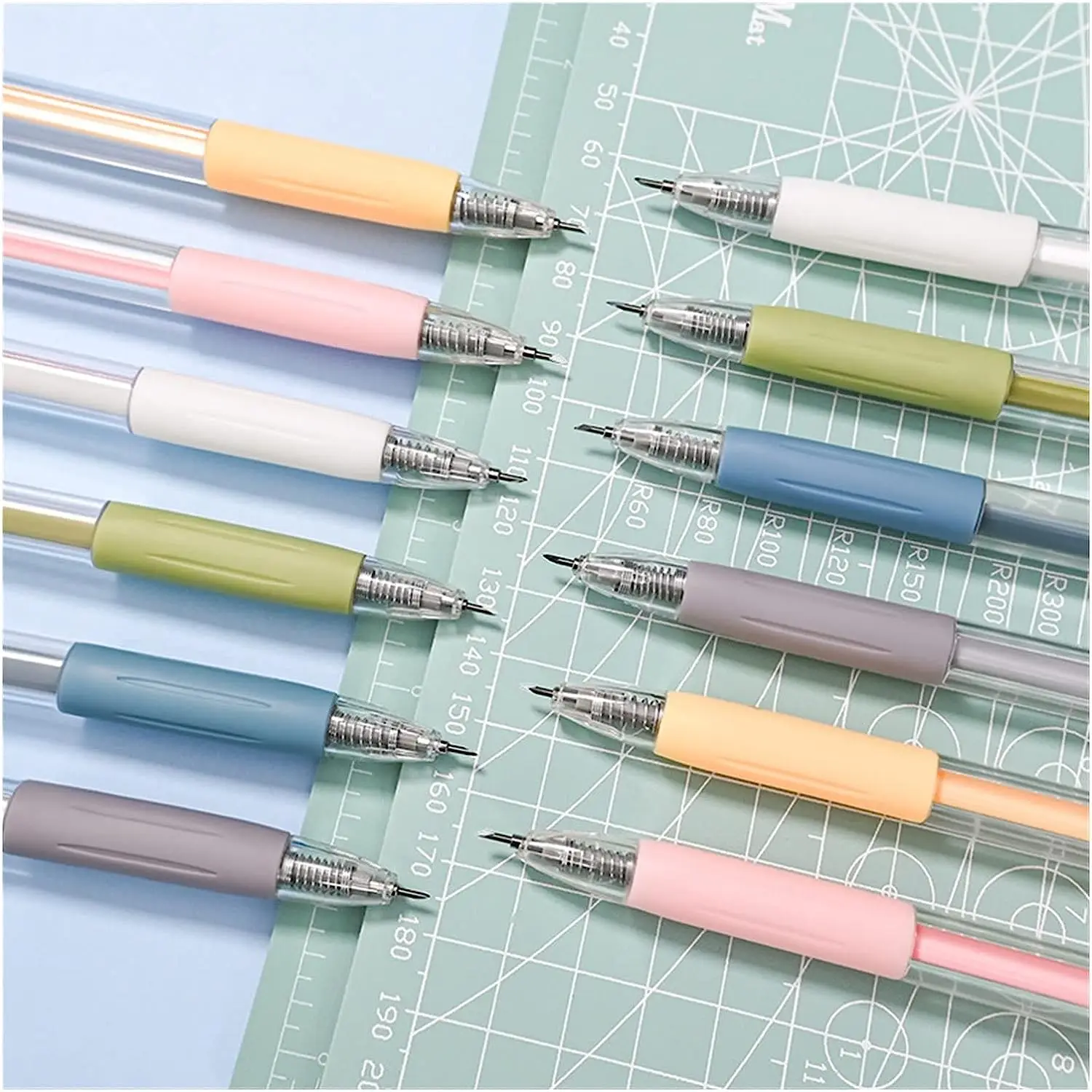 

1/4/5Pcs Paper Cut Knife Pen Refill Set Art Utility Knife Scrapbook Cutting Tool Precision Sticker Washi Tape Cutter DIY Craft