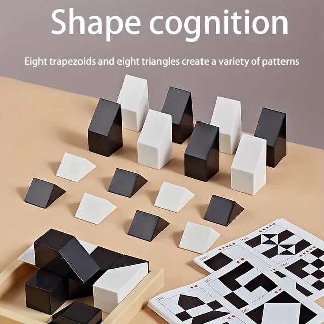 120 Level Hidden Block Puzzle 3+ Years ABS Material Enhances Logic and Spatial Reasoning Suitable for 3-8 Year Olds 6