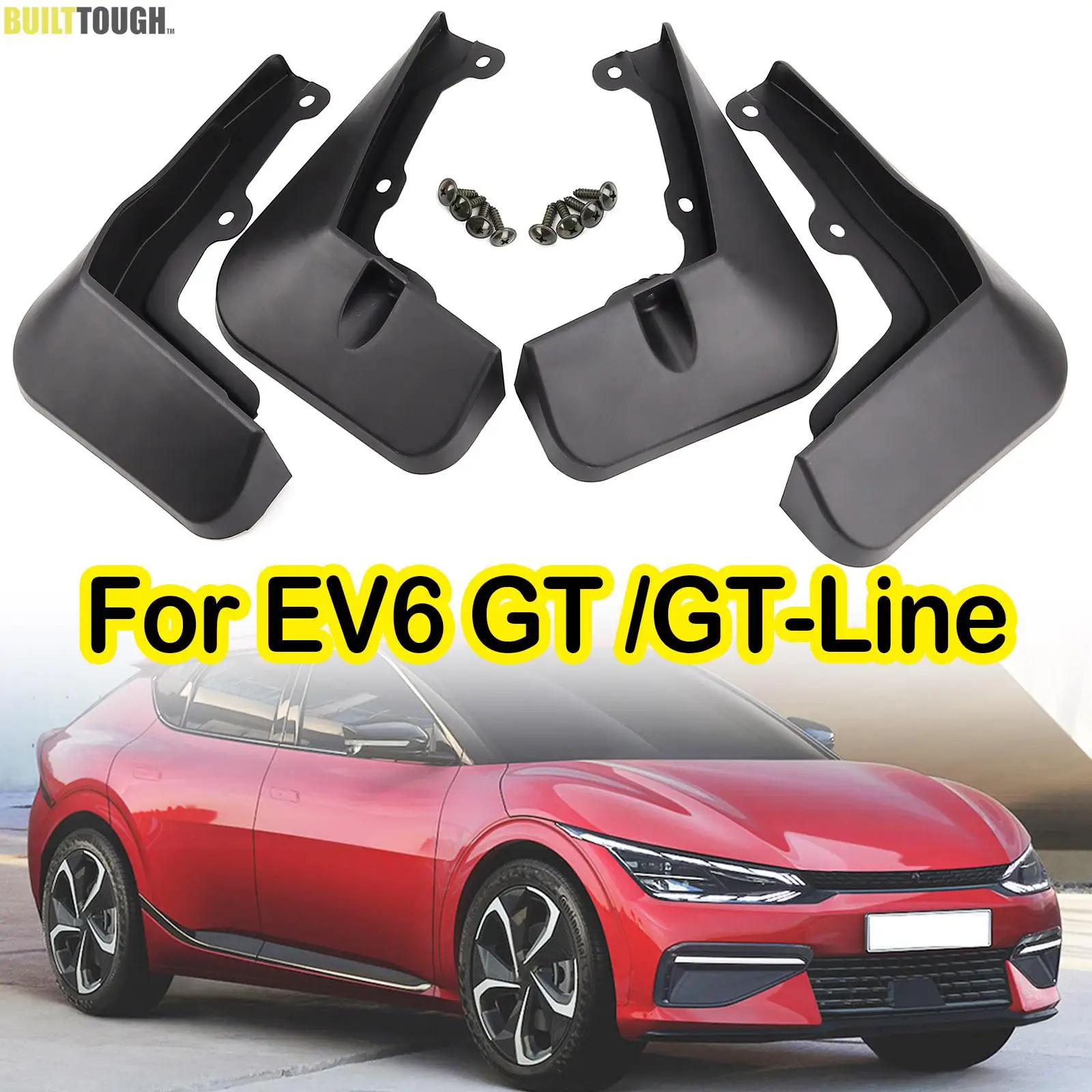 

Набор из 4 брызговиков для Kia EV6 GT-Line GT Line CV EV 2021 2022 2023