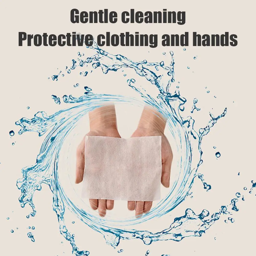 Stain Wipes Clothes Cleaning Wet Wipes Stain Cleaning Accessories Water-free Laundry Removers Clothing Stain Removal Wet Wipes