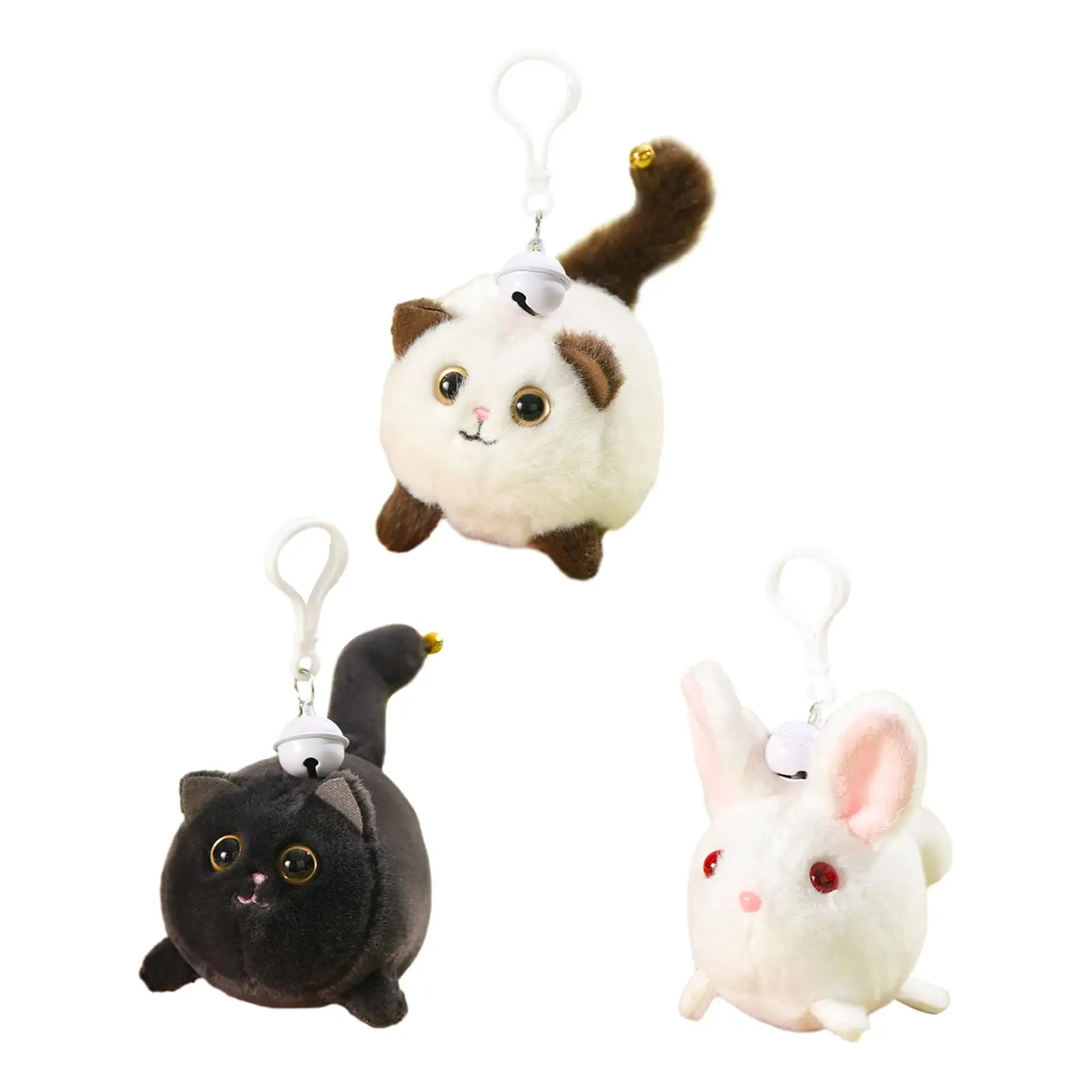 

Мягкий брелок в виде животного, брелок для ключей, подарок девушкам и женщинам на выпускной