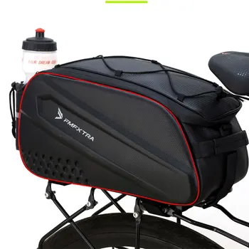 Borsa per borsa laterale per bicicletta 14L Borsa per portabiciclette impermeabile di grande capacità Borsa per bagagliaio per sedile posteriore Borsa a tracolla per Storag