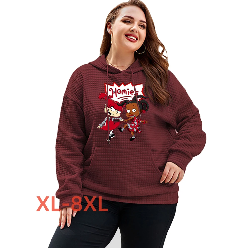

Женская одежда в стиле хип-хоп, размеры 4xl/5xl/6xl/7xl/8xl