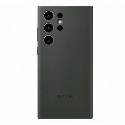 Premium Soft Silicone Case for Samsung Galaxy S23 Ultra - High-Quality Protective Cover (Green)