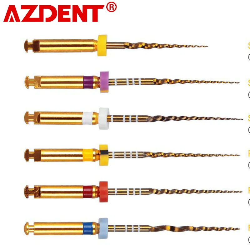 AZDENT Canale Radicolare Endodontico Dentale Gutta Perca Punti - Foto 3