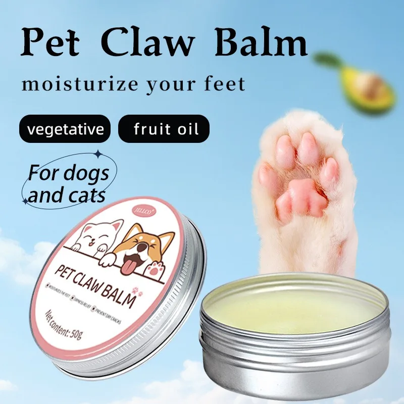 Pet Care Balm Box 50g Dog & Cat Paw Care Cream Suitable for All Pet Foot Types