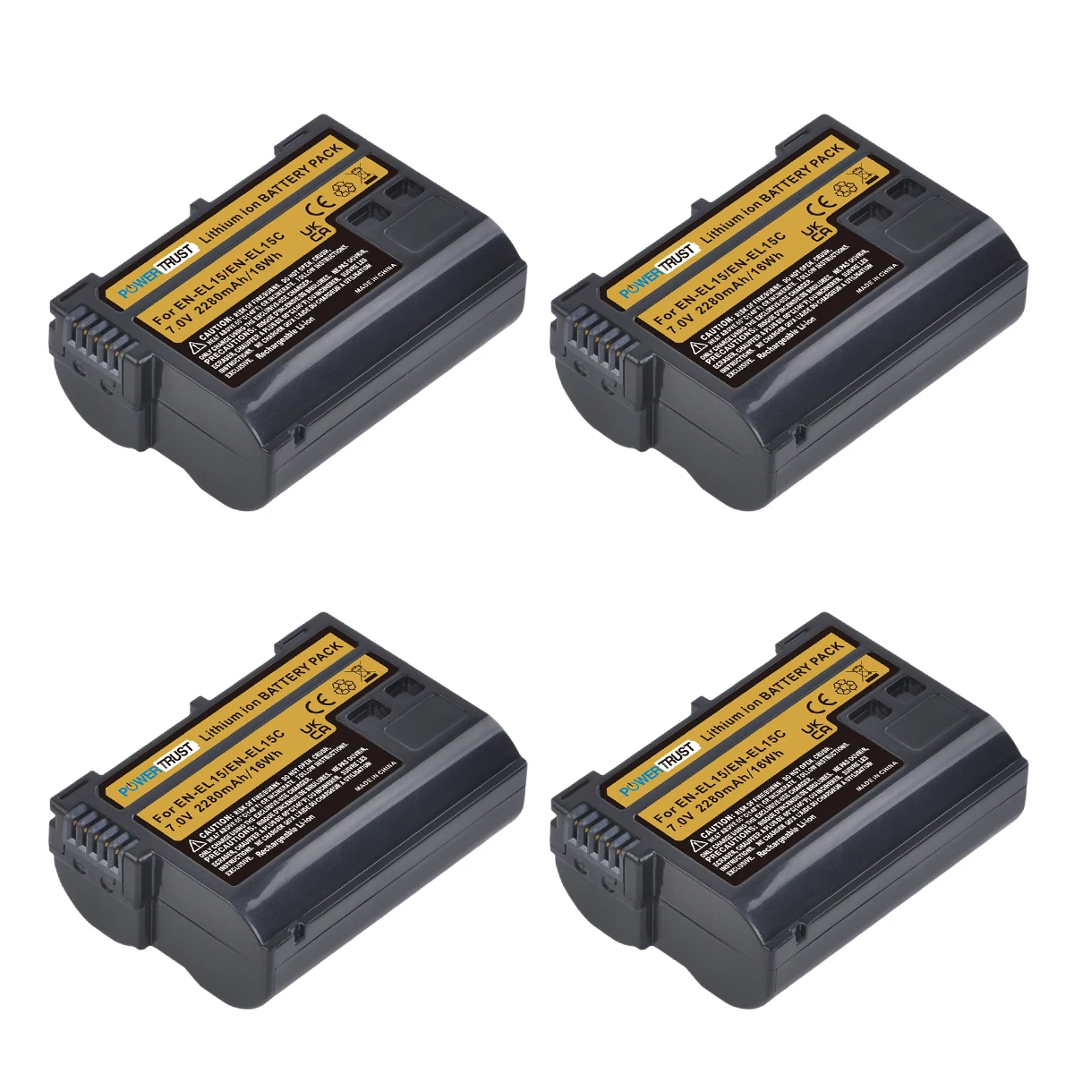 Batteria Compatibile Nikon EN-EL15c / EN-EL15 - Per D750, D850, D500, Z6 II E Altri - Foto 8