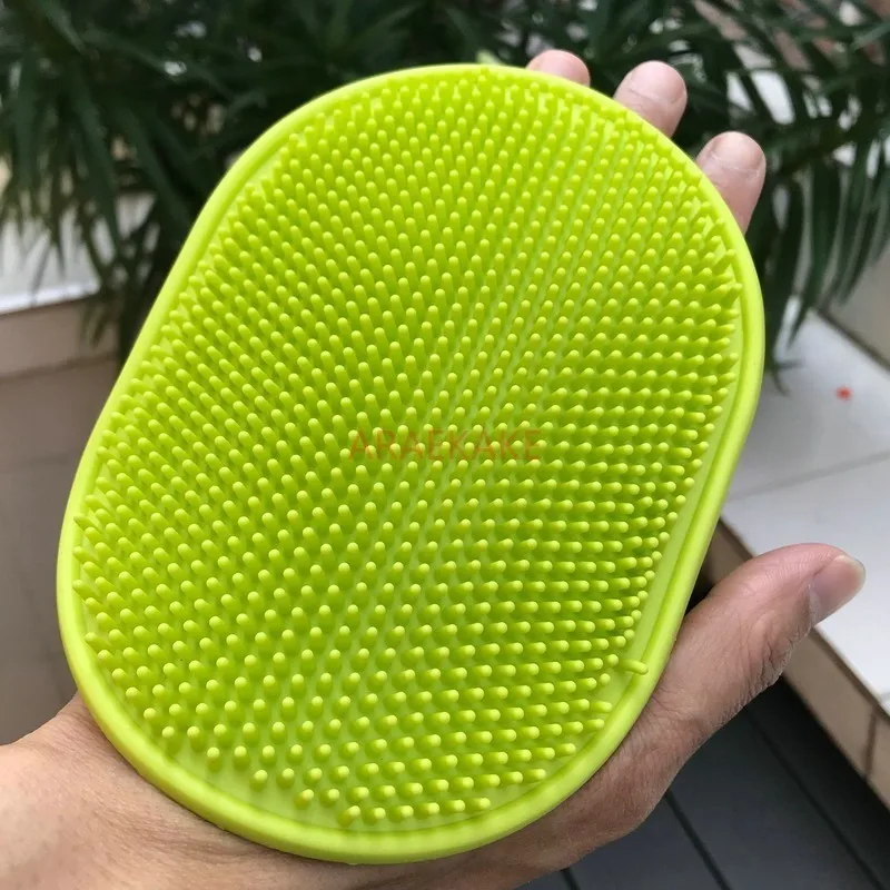 Pet size set, hand bath brush, dual-use, cat bath massage brush, cat dog dog cleaning brush