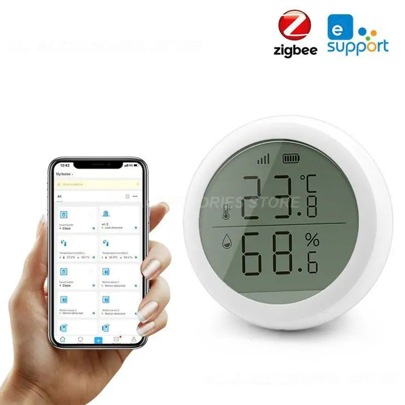 

Low Power Consumption Smart Home Temperature Humidity Meter Real-time Changes Temperature And Humidity Sensor Long Standby
