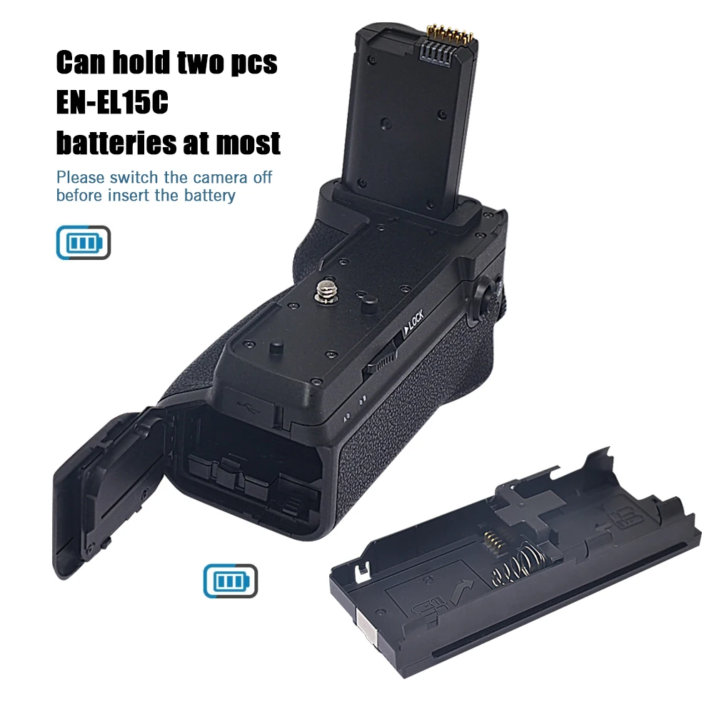 Mcoplus MB-N11 Vertical Battery grip Built-in 2.4GHZ Remote Controller for Nikon Z6II Z7II Z7 II Z6 II Mirrorless Camera