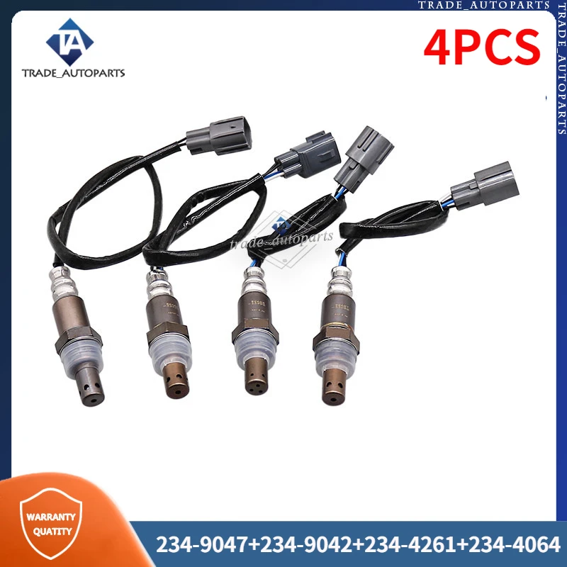 

234-9047 234-9042 234-4261 234-4064 Upstream & Downstream Oxygen Sensor 4Pcs For 2002 2003 2004 2005 2006 Toyota Camry 3.0L V6