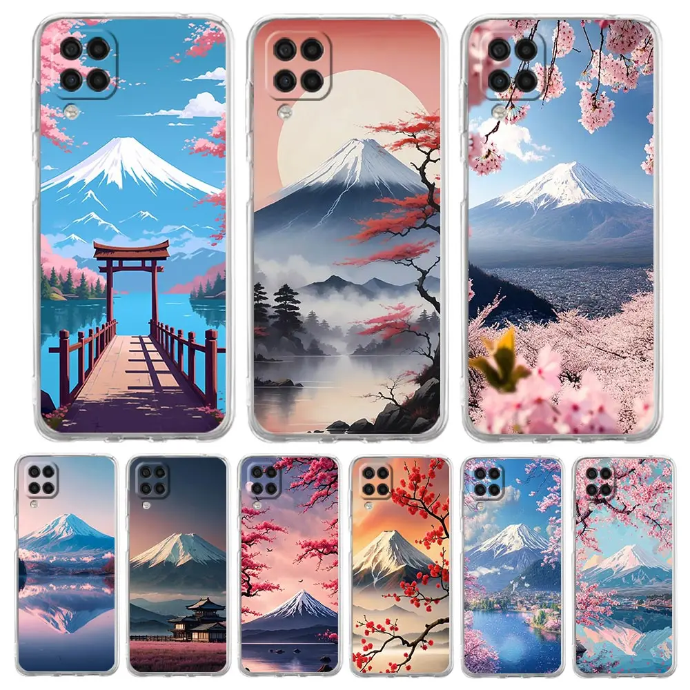 Japan Mount Fuji Cherry Blossom Phone Case Cover