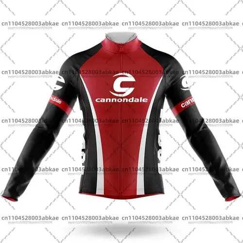 Cannondale Men's Long Sleeve Thin Cycling Jersey Spring and Autumn Anti-UV Mesh Mountain Bike Clothing - Image 14