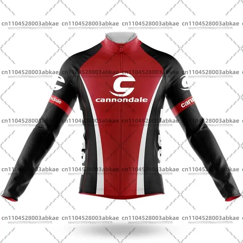 Cannondale Men's Long Sleeve Thin Cycling Jersey Spring and Autumn Anti-UV Mesh Mountain Bike Clothing - Image 14
