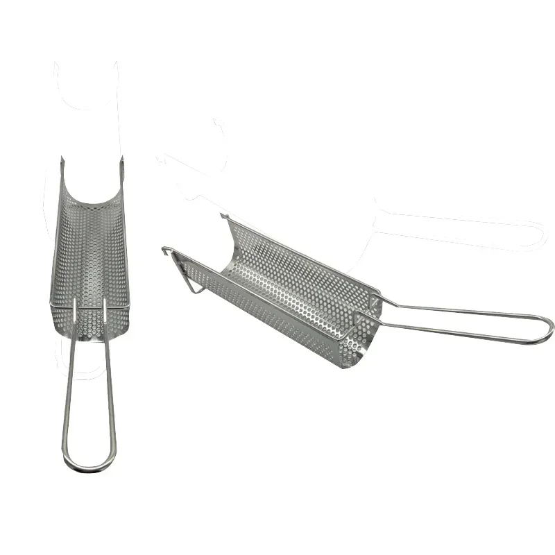 Long French Fries Press Frying Net Super Long French Fries Squeezer Stainless Steel Mashed Potato Extruder