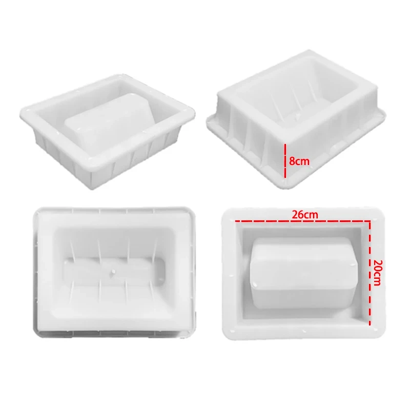 Paving Cement Plastic Mold Precast Block Decorative Wall Hollow Flower Window Planting Grass Brick Christmas Decoration