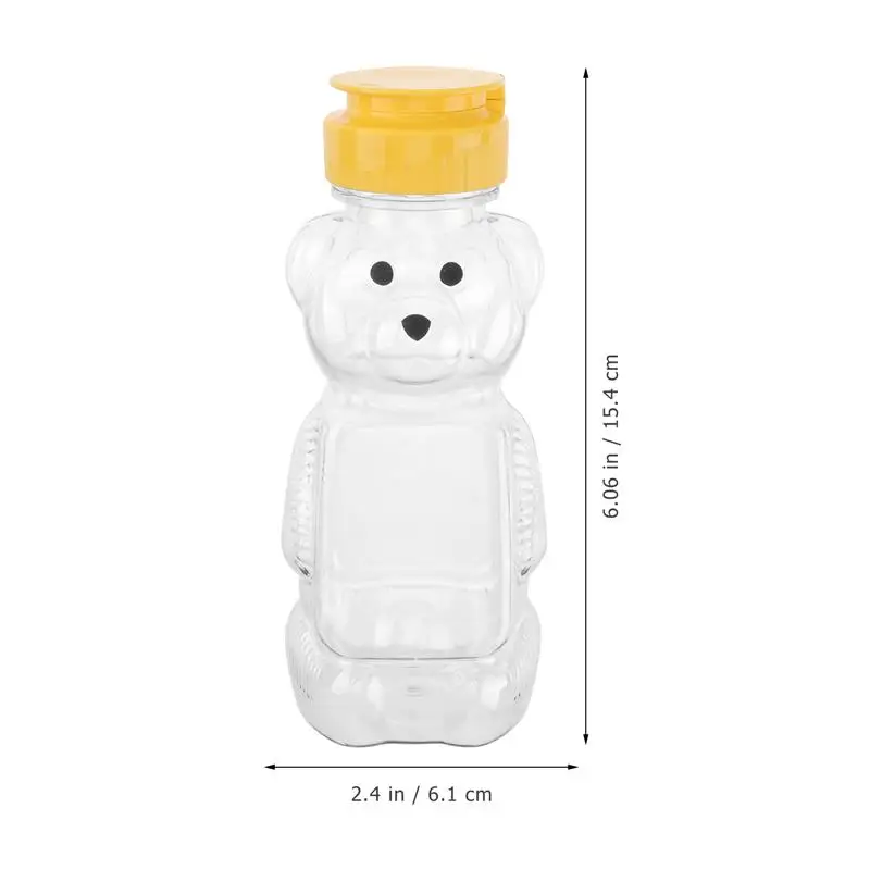 

Bottle Honey Squeeze Bottles Condiment Dispenser Containers Sauce Jar Plastic Container Empty Cup Jars Salad Ketchup Dressing