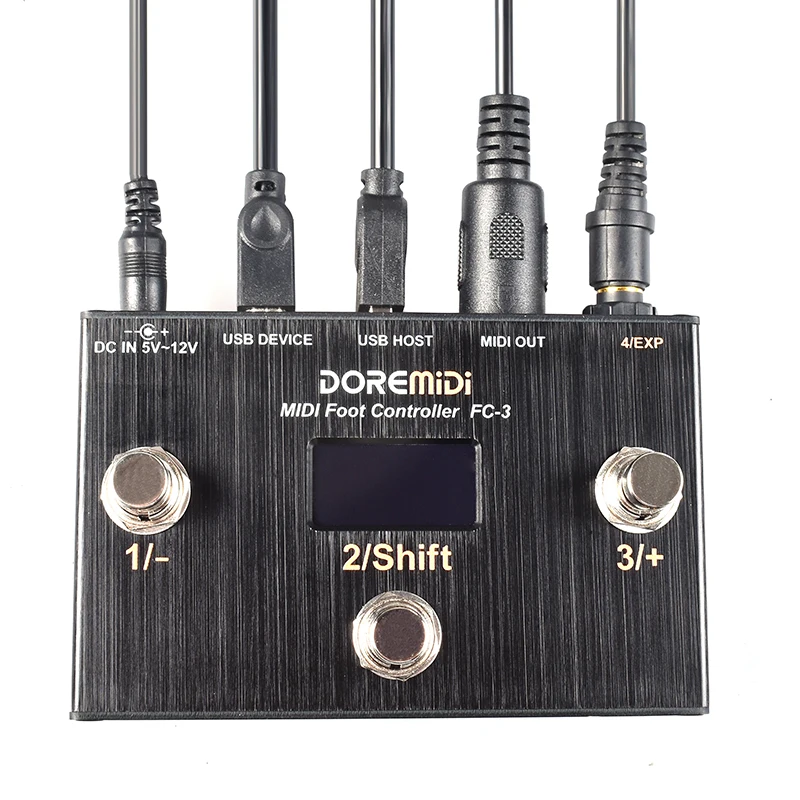 DOREMIDI FC-3 USB MIDI スイッチャー DOREMiDi MIDI Foot Controller (FC-3) MIDI Controller