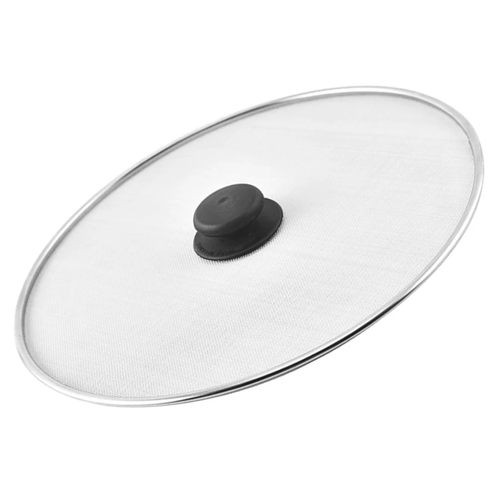 

Stainless Steels Frying Pan Splatter Guard Kitchen Grease Splatter Screen Oil Splatter Guard