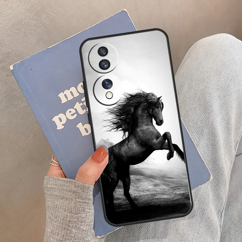 Domineering Cool Horse Design Phone Case
