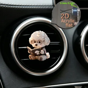 Clip decorative per bocchette dell'aria dell'auto, accessori alla moda per interni auto, diffusori di fragranze, aria fresca, decorazioni per interni auto
