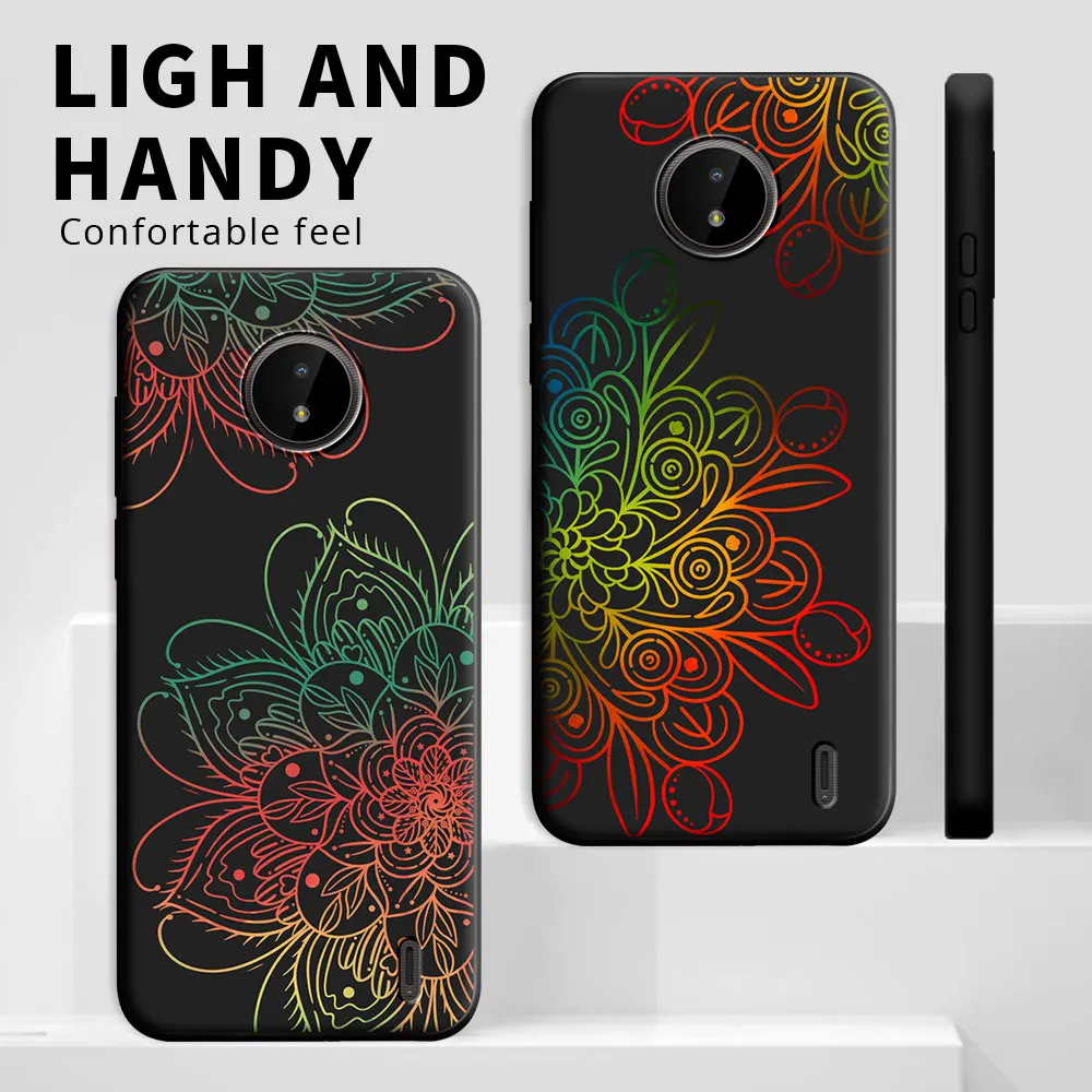 Shockproof Silicone Soft Phone Case - Fashionable Back Cover