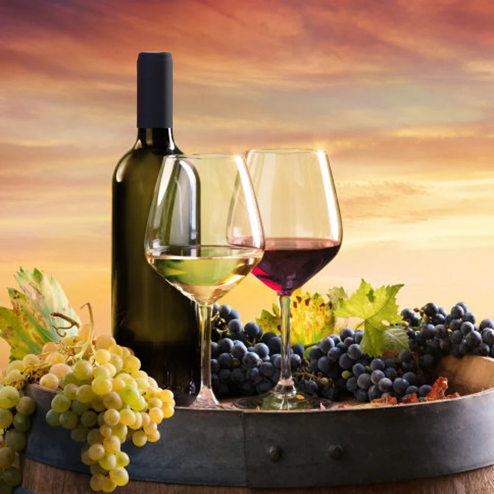 50pcs PVC Wine Bottle Shrink Film Sealed Heat Shrink Cover Cap Beer Capsules