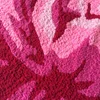 Roses Carpet Floor Mat Anti-Slip Modern Carpet Kitchen Area Rugs Embroidery Rose Flower Shaped Rug for Living Room Wedding Gift 5