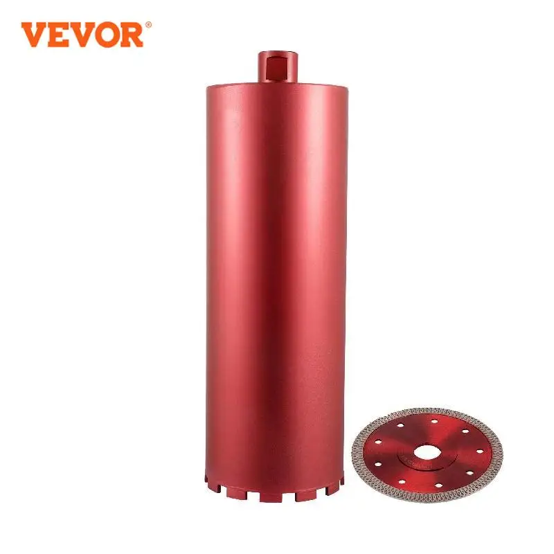 Vearter 125 mm droge diamantboor, schroefdraadaansluiting M14, vacuümgelaste gatenzaag voor metselwerk, diamantboorkroon voor tegels, marmer, graniet, porselein, beton en steen