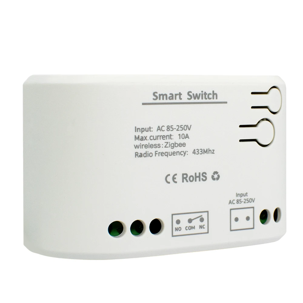Zigbee WiFi Module Tuya Smart Relay Switch 1CH 12V 24V 220V 110V RF433 Work With Tuya/Smart-Life APP Alexa 3